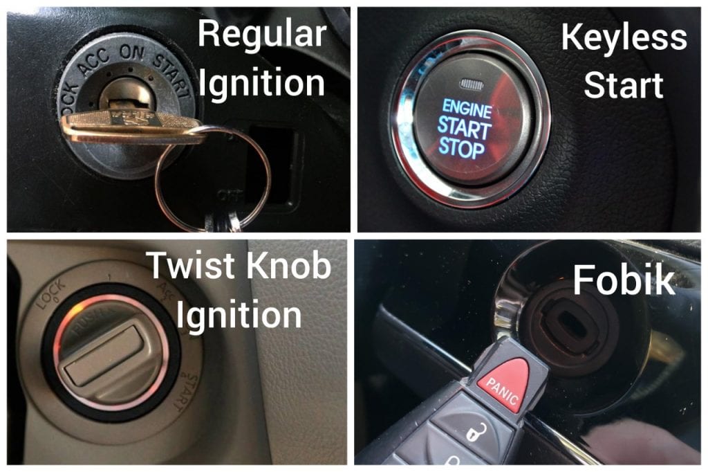 houston car locksmith ignition types